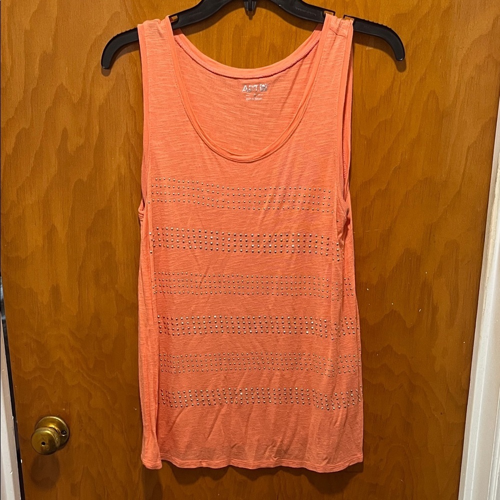 Apt. 9 Women's Peach Tank Top